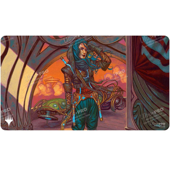 Ultra PRO: Playmat - Aetherdrift (Sita Varma, Masked Racer) - for just $14.95! 