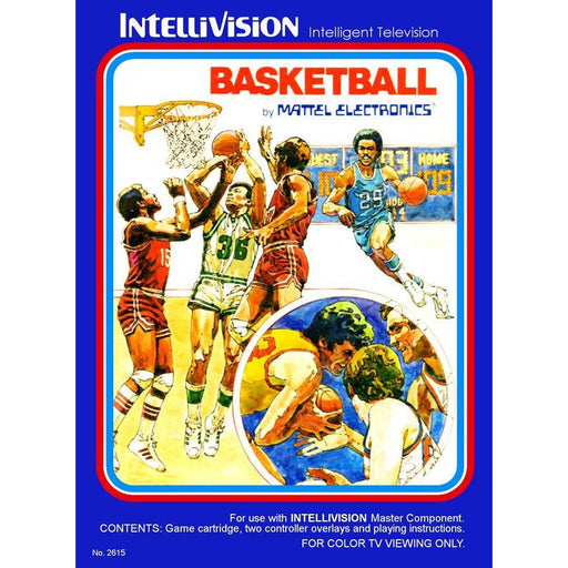 NBA Basketball (Intellivision) - Premium Video Games - Just $0! Shop now at Retro Gaming of Denver