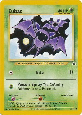 Zubat (59/64) [Neo Revelation Unlimited] - for just $0.25! 