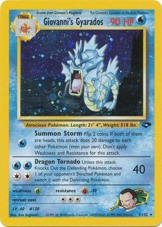 Giovanni's Gyarados (5/132) [Gym Challenge Unlimited] - for just $46.90! 