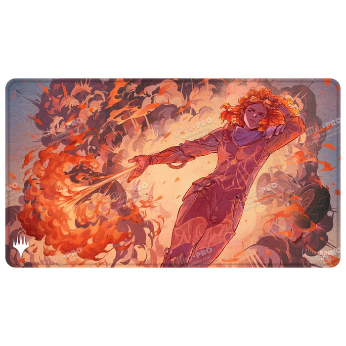 Ultra PRO: Stitched Playmat - Aetherdrift (Chandra’s Ignition) - for just $15.95! 