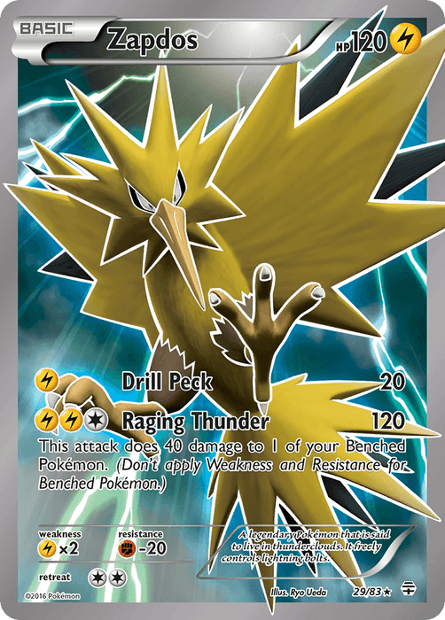 Zapdos (29/83) [XY: Generations] - for just $0! 