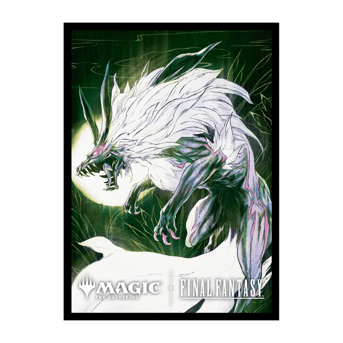 Ultra PRO Magic: The Gathering - Standard 100ct Sleeves - Final Fantasy (Summon: Fenrir) - for just $9.95! 