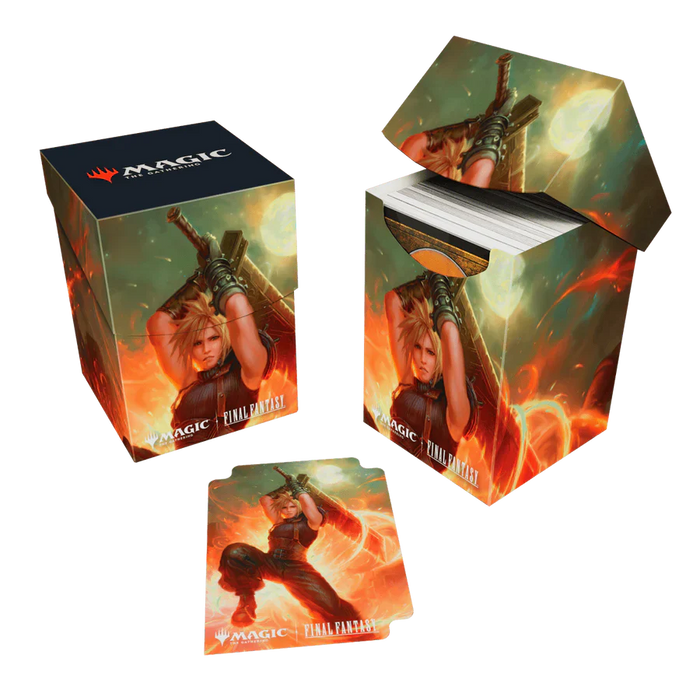 Ultra PRO Magic: The Gathering: 100+ Deck Box - Final Fantasy (Cloud, Ex-SOLDIER) - for just $3.95! 