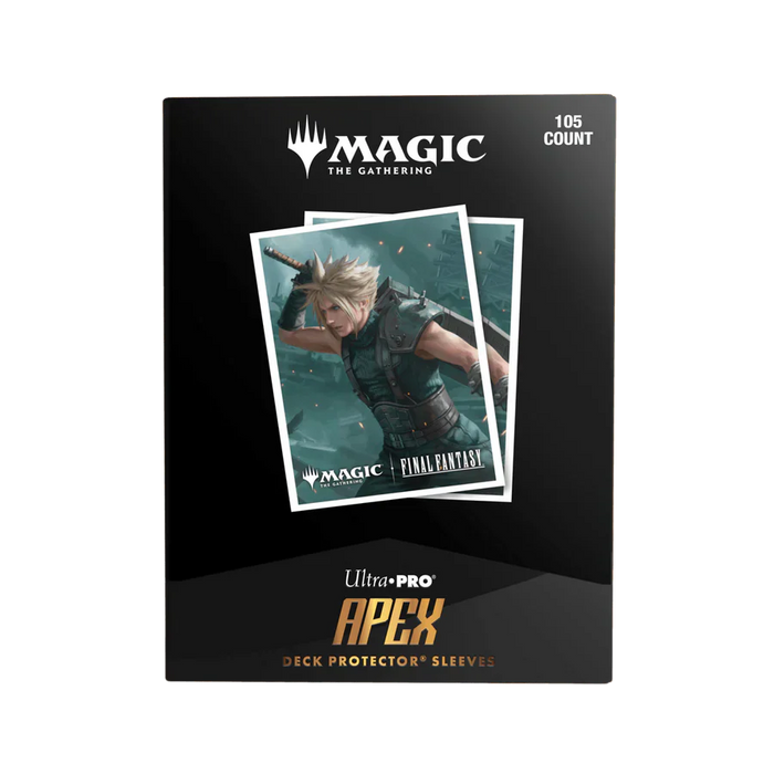 Deck Protector Sleeves: Apex - Magic: The Gathering FINAL FANTASY Cloud, Planet's Champion (105ct) - for just $23.99! 