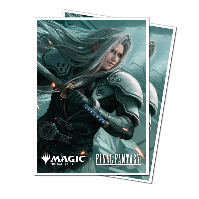 Deck Protector Sleeves: Apex - Magic: The Gathering FINAL FANTASY Sephiroth, Planet’s Heir (105ct) - for just $23.99! 