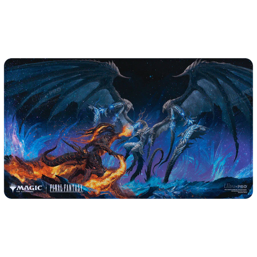 Ultra PRO Magic: The Gathering - Holofoil Playmat - Final Fantasy (Bahamut and Ifrit) - for just $24.95! 