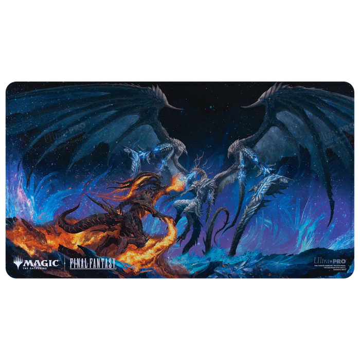 Ultra PRO Magic: The Gathering - Holofoil Playmat - Final Fantasy (Bahamut and Ifrit) - for just $24.95! 