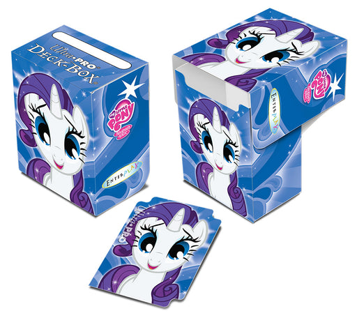 Ultra PRO: Deck Box - Full-View (My Little Pony - Rarity Blue) - for just $0! 
