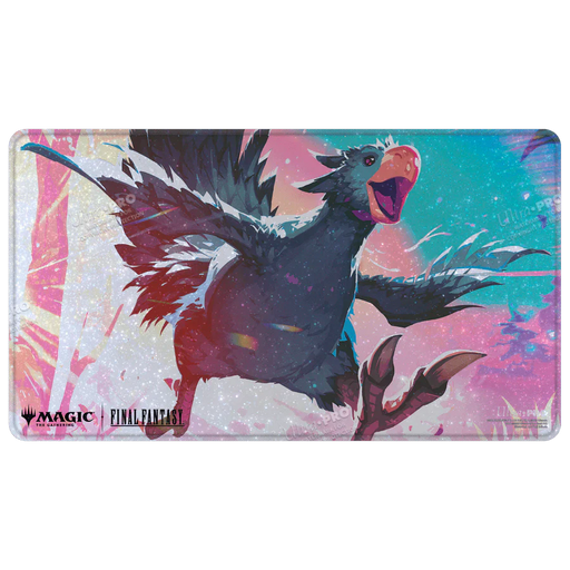 Ultra PRO Magic: The Gathering - Holofoil Playmat - Final Fantasy (Traveling Chocobo (Black)) - for just $24.95! 