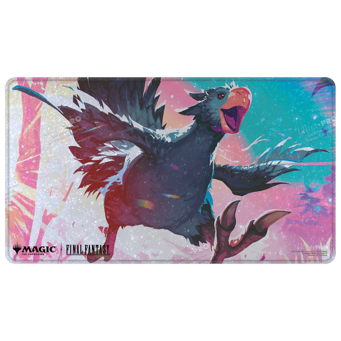 Ultra PRO Magic: The Gathering - Holofoil Playmat - Final Fantasy (Traveling Chocobo (Black)) - for just $24.95! 