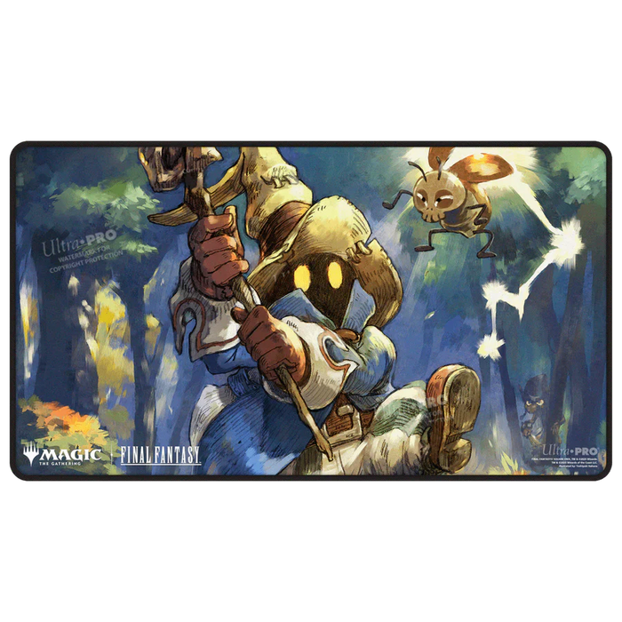 Ultra PRO Magic: The Gathering - Black Stitched Playmat - Final Fantasy (Vivi Ornitier) - for just $19.95! 