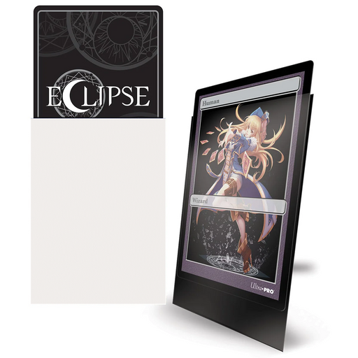 Ultra PRO: Small 60ct Sleeves - Eclipse PRO-Matte (White) - for just $0! 