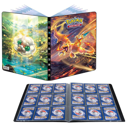 Ultra PRO: 9-Pocket Portfolio - Sword & Shield (Charizard & Whimsicott) - Just $0! Shop now at Retro Gaming of Denver