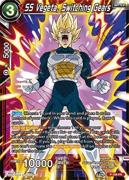 SS Vegeta, Switching Gears (P-296) [Tournament Promotion Cards] - for just $1.85! 
