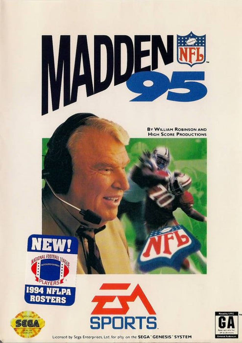 Madden NFL 95 – Sega Genesis (GEN) - for just $4.99! 