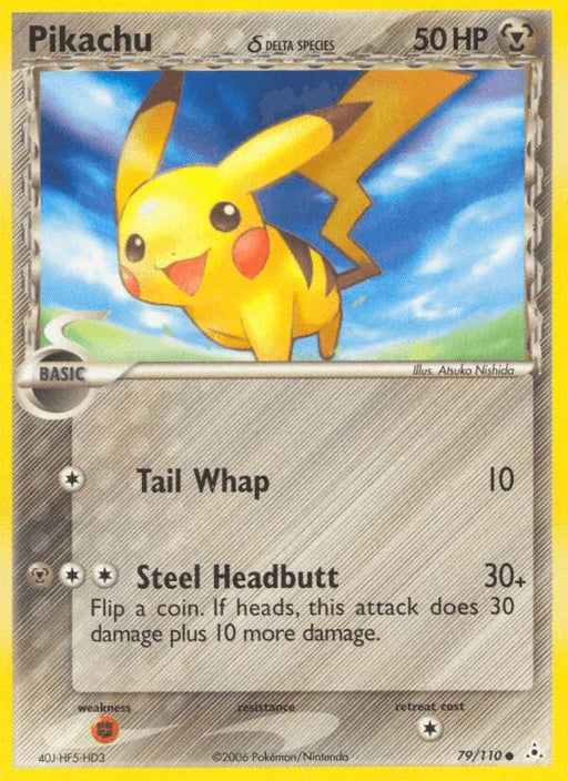 Pikachu (79/110) (Delta Species) [EX: Holon Phantoms] - for just $6.30! 