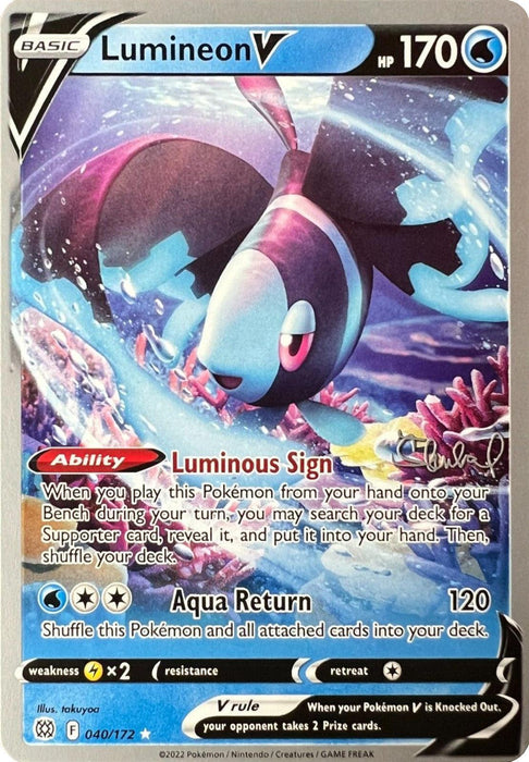Lumineon V (040/172) (ADP - Ondrej Skubal) [World Championships 2022] - for just $0.40! 