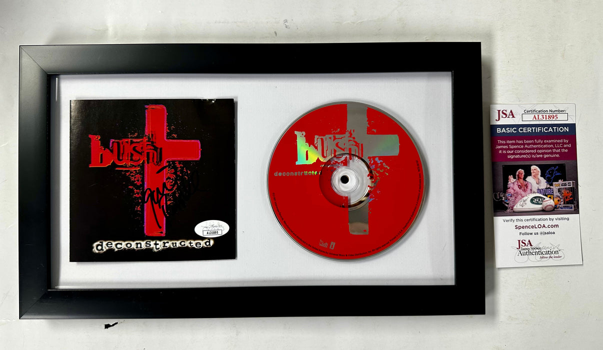 Gavin Rossdale Signed BUSH Deconstructed Framed CD Booklet With JSA COA - for just $140! 