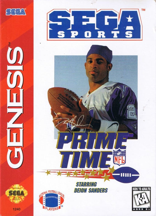 Prime Time NFL Football starring Deion Sanders (Sega Genesis) - for just $0! 