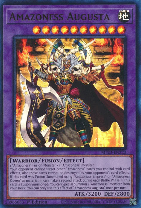 Amazoness Augusta [MP23-EN223] Ultra Rare - for just $0.10! 