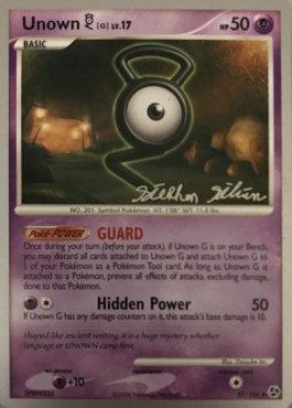 Unown G LV.17 (57/106) (Luxdrill - Stephen Silvestro) [World Championships 2009] - Just $1! Shop now at Retro Gaming of Denver