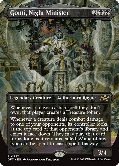 Gonti, Night Minister (DFT-357) - Aetherdrift (Borderless) - for just $0.56! 