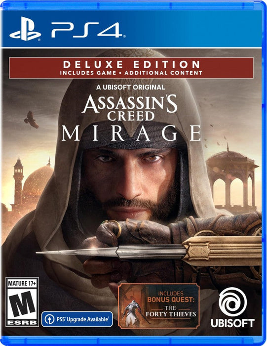 Assassin's Creed Mirage [Deluxe Edition] – PlayStation 4 (PS4) - for just $24.99! 
