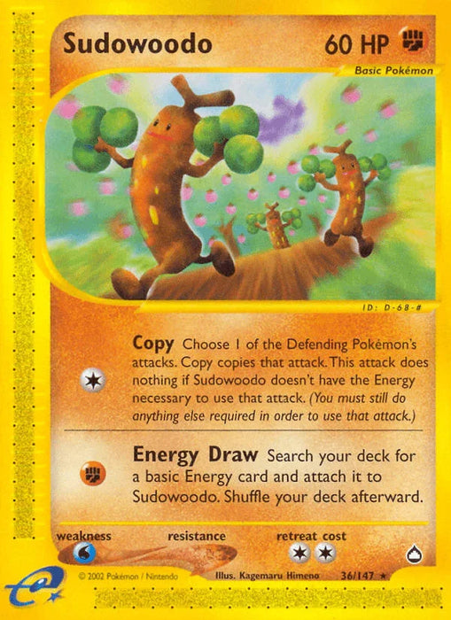 Sudowoodo (36/147) [Aquapolis] - for just $10.70! 