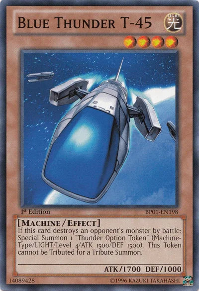 Blue Thunder T-45 [BP01-EN198] Common - for just $0.10! 