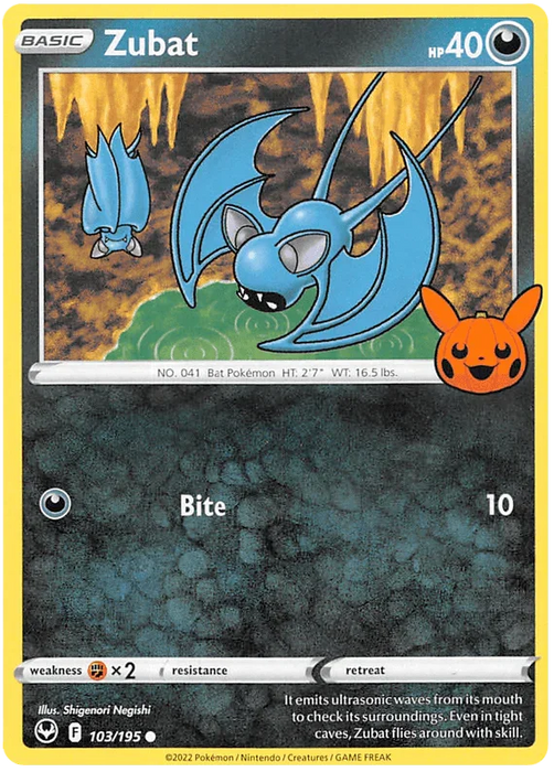 Zubat (103/195) [Trick or Trade 2023] - for just $0.10! 