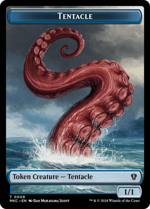 Tentacle // Koma's Coil Double-Sided Token [Murders at Karlov Manor Commander Tokens] - Just $0.40! Shop now at Retro Gaming of Denver