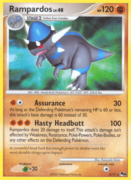 Rampardos (5/17) [POP Series 6] - for just $1.60! 