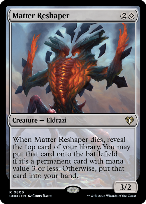 Matter Reshaper (CMM-806) - Commander Masters - for just $0.20! 