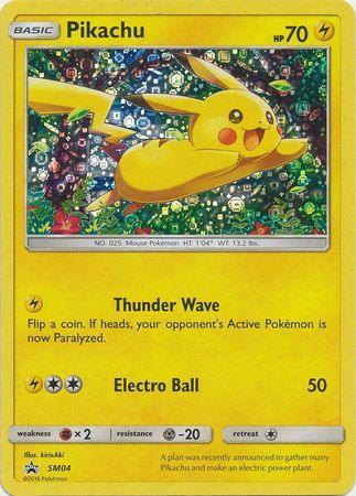 Pikachu (SM04) (General Mills Promo) [Sun & Moon: Black Star Promos] - for just $9.05! 