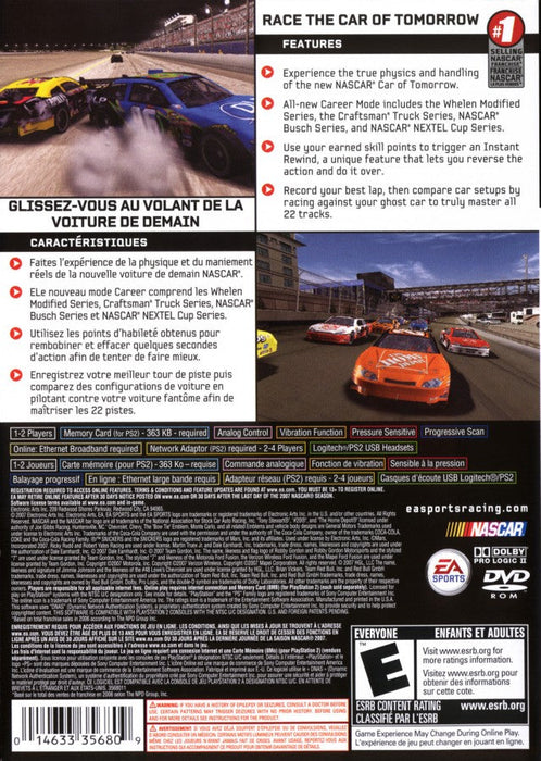NASCAR 08 – PlayStation 2 (PS2) - for just $6.99! 