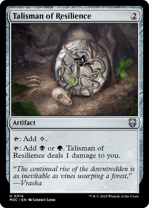 Talisman of Resilience (Ripple Foil) [Modern Horizons 3 Commander] - Just $0.50! Shop now at Retro Gaming of Denver