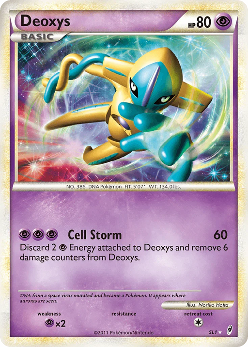 Deoxys (SL1) [HeartGold & SoulSilver: Call of Legends] - for just $200! 