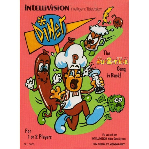 Diner (Intellivision) - Premium Video Games - Just $0! Shop now at Retro Gaming of Denver