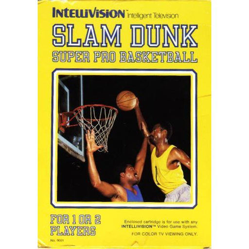Slam Dunk Super Pro Basketball (Intellivision) - Premium Video Games - Just $0! Shop now at Retro Gaming of Denver