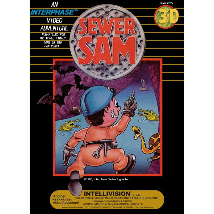 Sewer Sam (Intellivision) - Just $0! Shop now at Retro Gaming of Denver