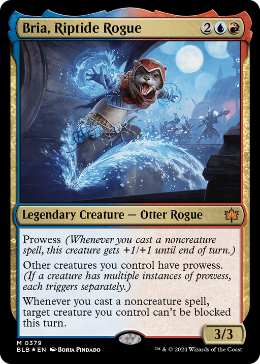 Bria, Riptide Rogue (BLB-379) - Bloomburrow Foil - for just $13.54! 