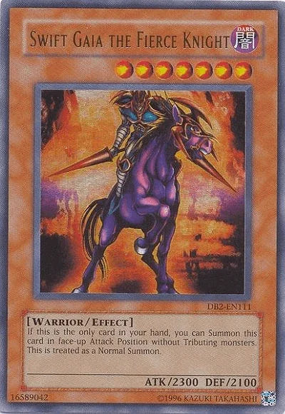 Swift Gaia the Fierce Knight [DB2-EN111] Ultra Rare - for just $3.70! 