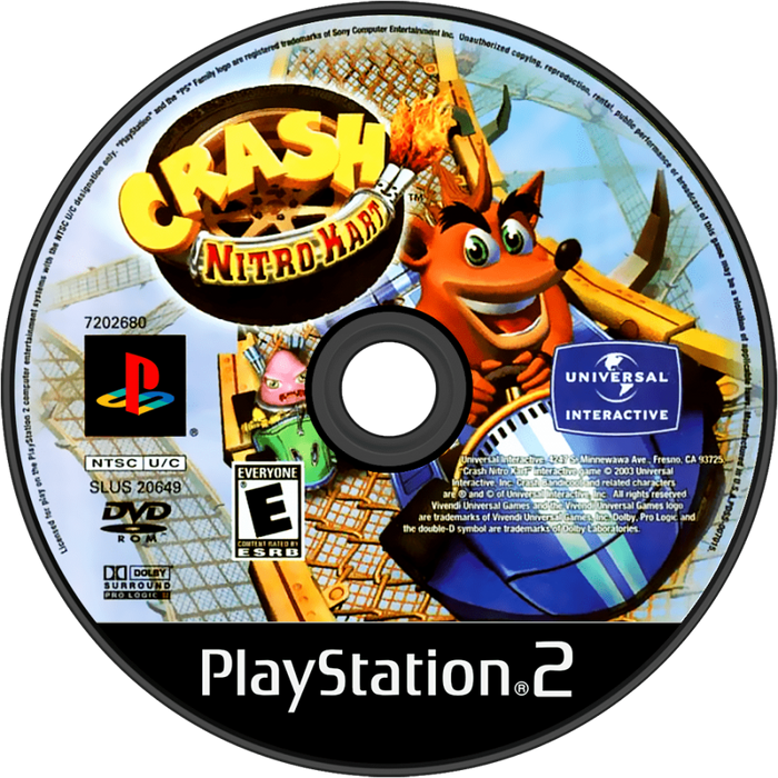 Crash Nitro Kart – PlayStation 2 (PS2) - for just $9.99! 