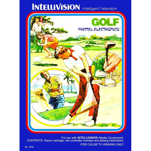 PGA Golf (Intellivision) - Premium Video Games - Just $0! Shop now at Retro Gaming of Denver