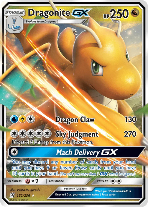 Dragonite GX (152/236) [Sun & Moon: Unified Minds] - for just $6.80! 