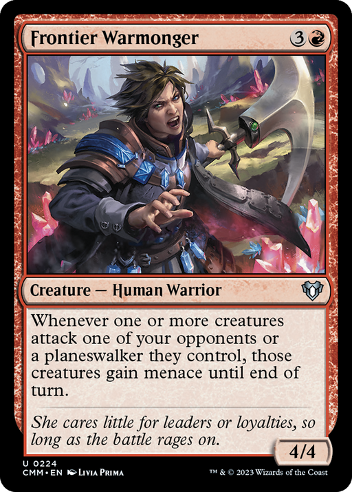 Frontier Warmonger (CMM-224) - Commander Masters - for just $0.08! 