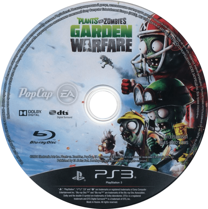 Plants vs. Zombies: Garden Warfare – PlayStation 3 (PS3) - for just $4.99! 