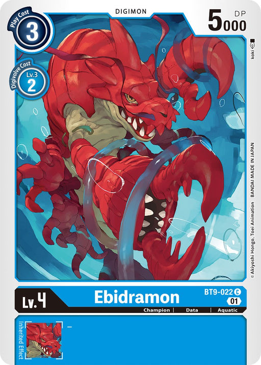 Ebidramon [BT9-022] [X Record] - Just $0.09! Shop now at Retro Gaming of Denver