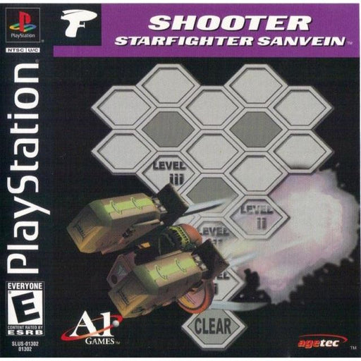 Shooter Starfighter Sanvein (Playstation) - Premium Video Games - Just $0! Shop now at Retro Gaming of Denver